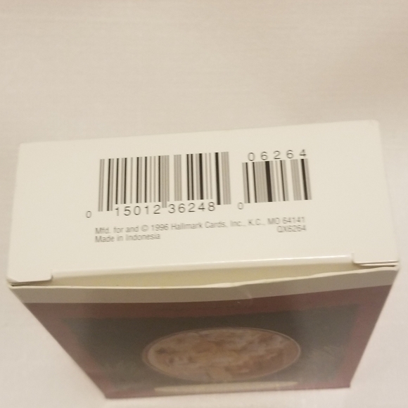 EUC 1996 Welcome Him Hallmark Keepsake ornament w original box - Picture 3 of 7